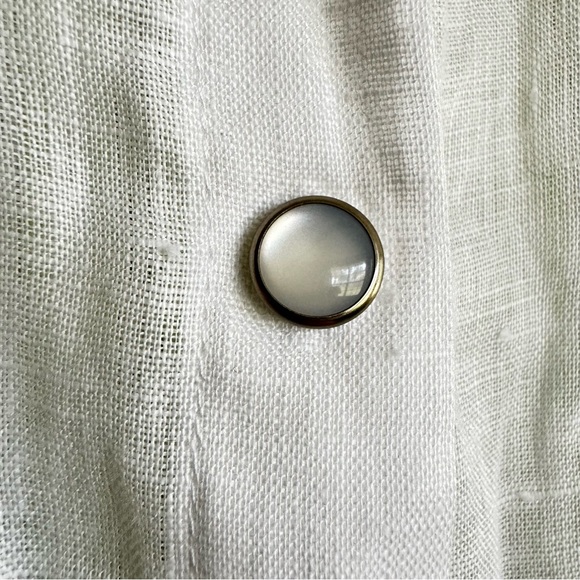 Ears Of Buddha Chrissy Sleeveless Silk Button Down Top Lace Detail Size XS‎ - Picture 5 of 13